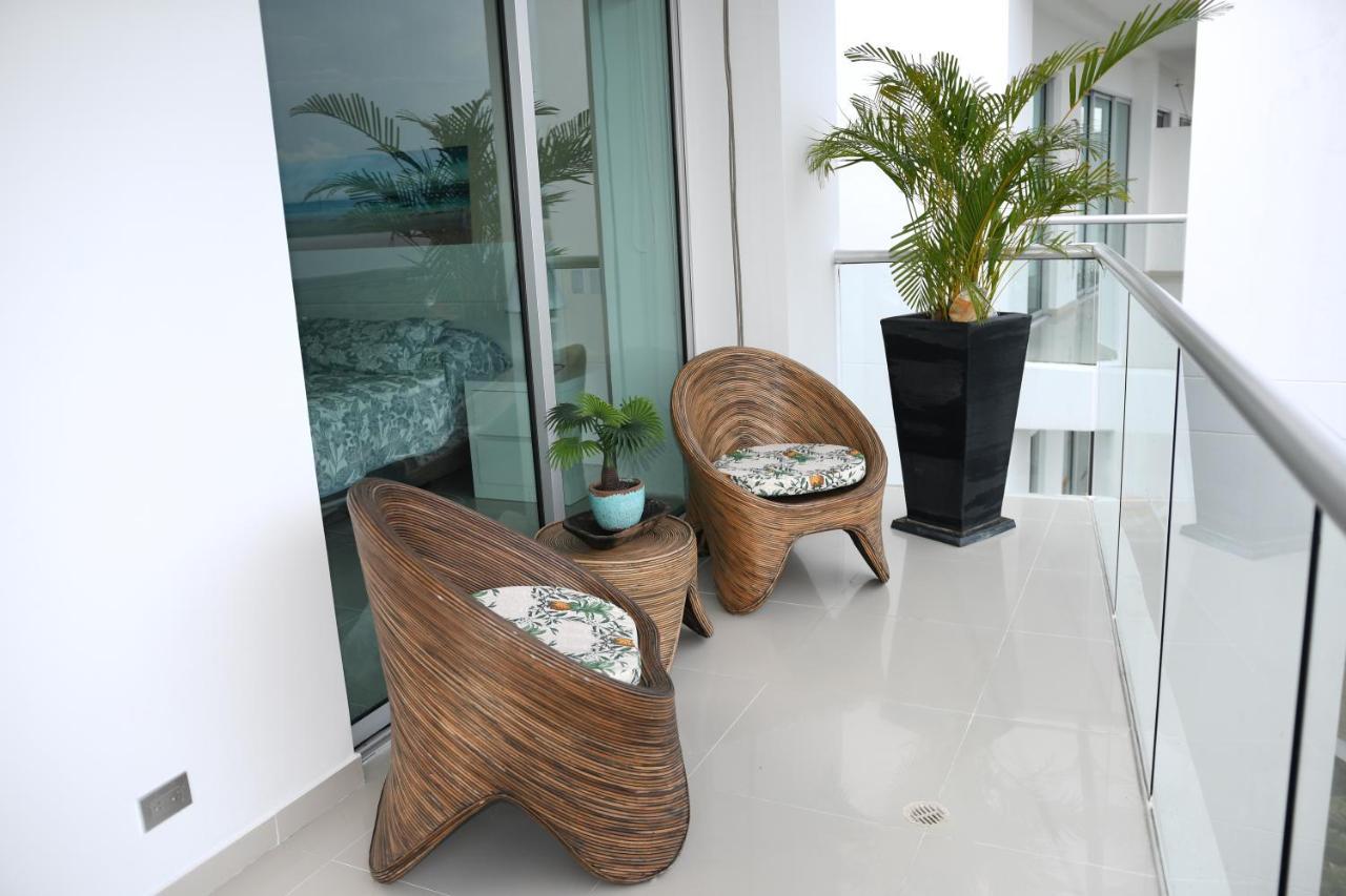 Hermoso Apartamento Con Todas Las Comodidades Acceso Directo A La Playa Morros Epic Sector La Boquilla Cumple Protocolos De Bioseguridad Cartagena 外观 照片