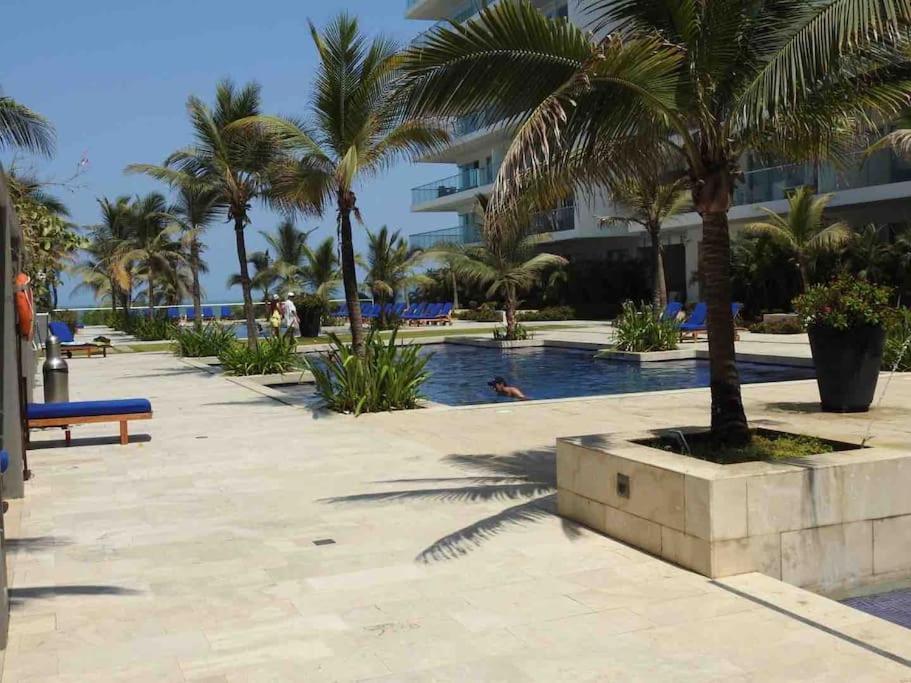Hermoso Apartamento Con Todas Las Comodidades Acceso Directo A La Playa Morros Epic Sector La Boquilla Cumple Protocolos De Bioseguridad Cartagena 外观 照片