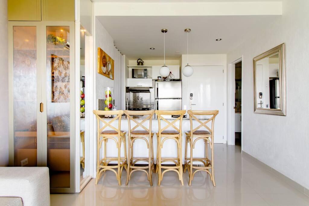 Hermoso Apartamento Con Todas Las Comodidades Acceso Directo A La Playa Morros Epic Sector La Boquilla Cumple Protocolos De Bioseguridad Cartagena 外观 照片