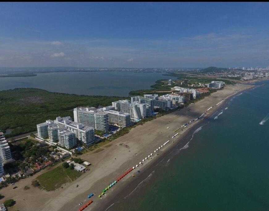 Hermoso Apartamento Con Todas Las Comodidades Acceso Directo A La Playa Morros Epic Sector La Boquilla Cumple Protocolos De Bioseguridad Cartagena 外观 照片