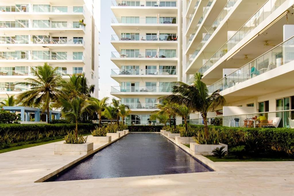 Hermoso Apartamento Con Todas Las Comodidades Acceso Directo A La Playa Morros Epic Sector La Boquilla Cumple Protocolos De Bioseguridad Cartagena 外观 照片