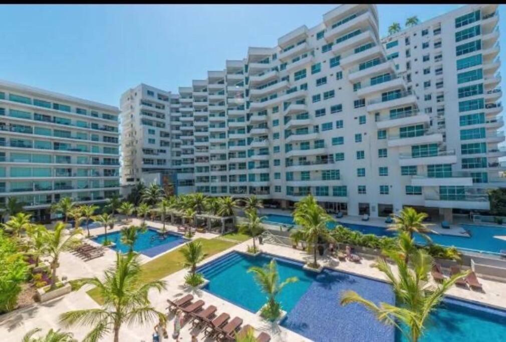 Hermoso Apartamento Con Todas Las Comodidades Acceso Directo A La Playa Morros Epic Sector La Boquilla Cumple Protocolos De Bioseguridad Cartagena 外观 照片